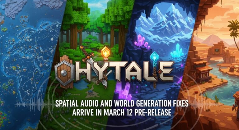 Hytale: Spatial Audio and World Generation Fixes Arrive in March 12 Pre-Release